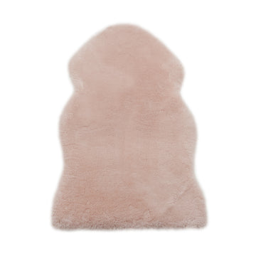 Australian Straight Pink Sheepskin Rug 100% Natural 3 in  Easy to Care